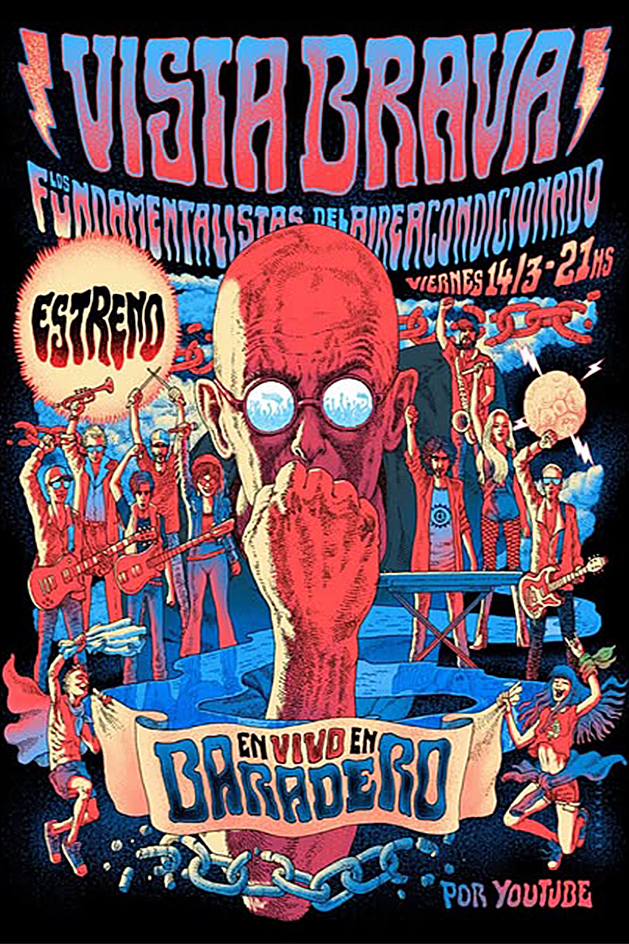 Los Fundamentalistas del Aire Acondicionado - Vista brava en vivo en Baradero